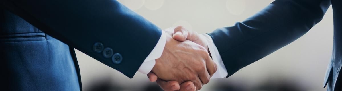 Handshake with client